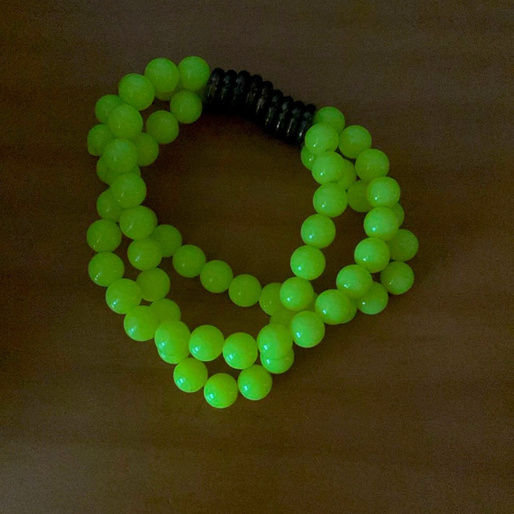 Yellow bracelet